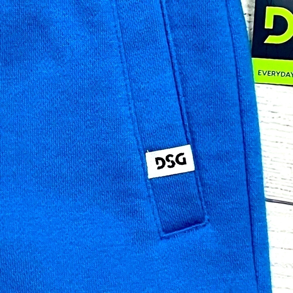 DSG Everyday Shorts Boy’s SZ 4-5 Cobalt Blue Drawstring Fleece Pockets Lined NEW - Picture 6 of 9